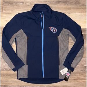 NWT Men's Tennessee Titans NFL Team Apparel Performance Jacket - Small - Blue